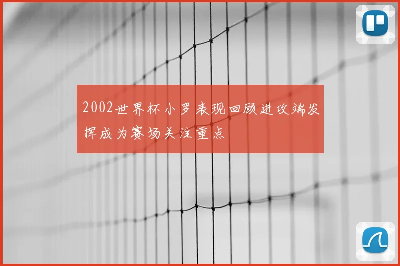 2002世界杯小罗表现回顾进攻端发挥成为赛场关注重点